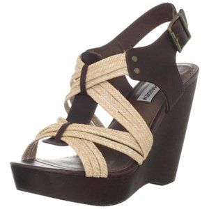Steve Madden Tampaa Leather Wedges
